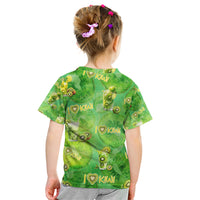 I Love Kiwi Kid T Shirt New Zealand Kiwi Fruit Summer Cocktail