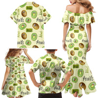 Kiwi Cute Humorous Family Matching Mermaid Dress and Hawaiian Shirt New Zealand Fruit DT02 - Polynesian Pride