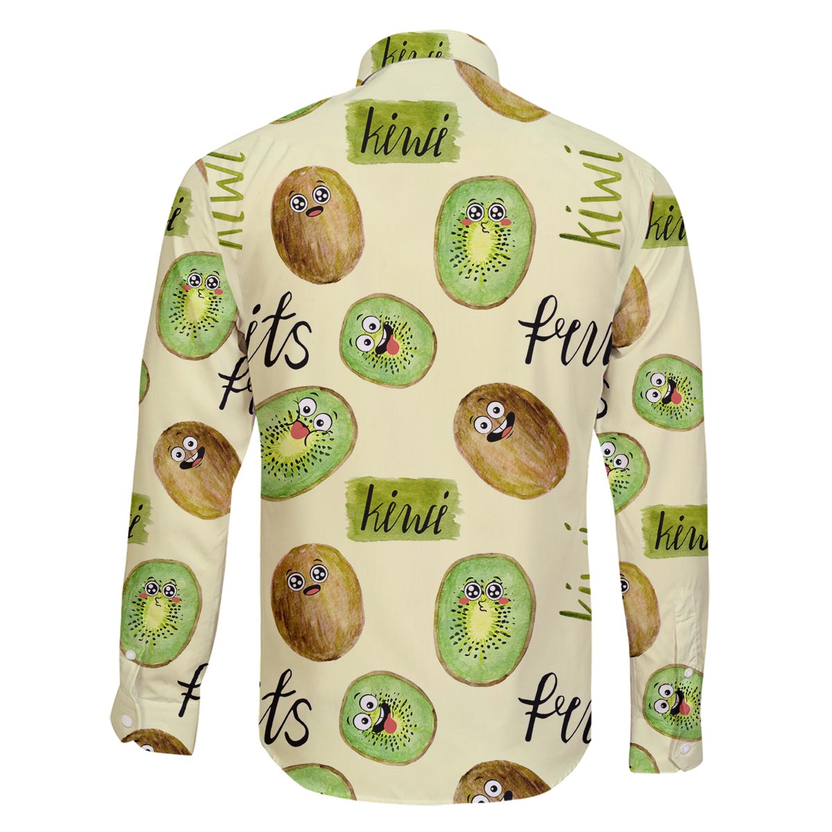 Kiwi Cute Humorous Family Matching Puletasi and Hawaiian Shirt New Zealand Fruit DT02 - Polynesian Pride