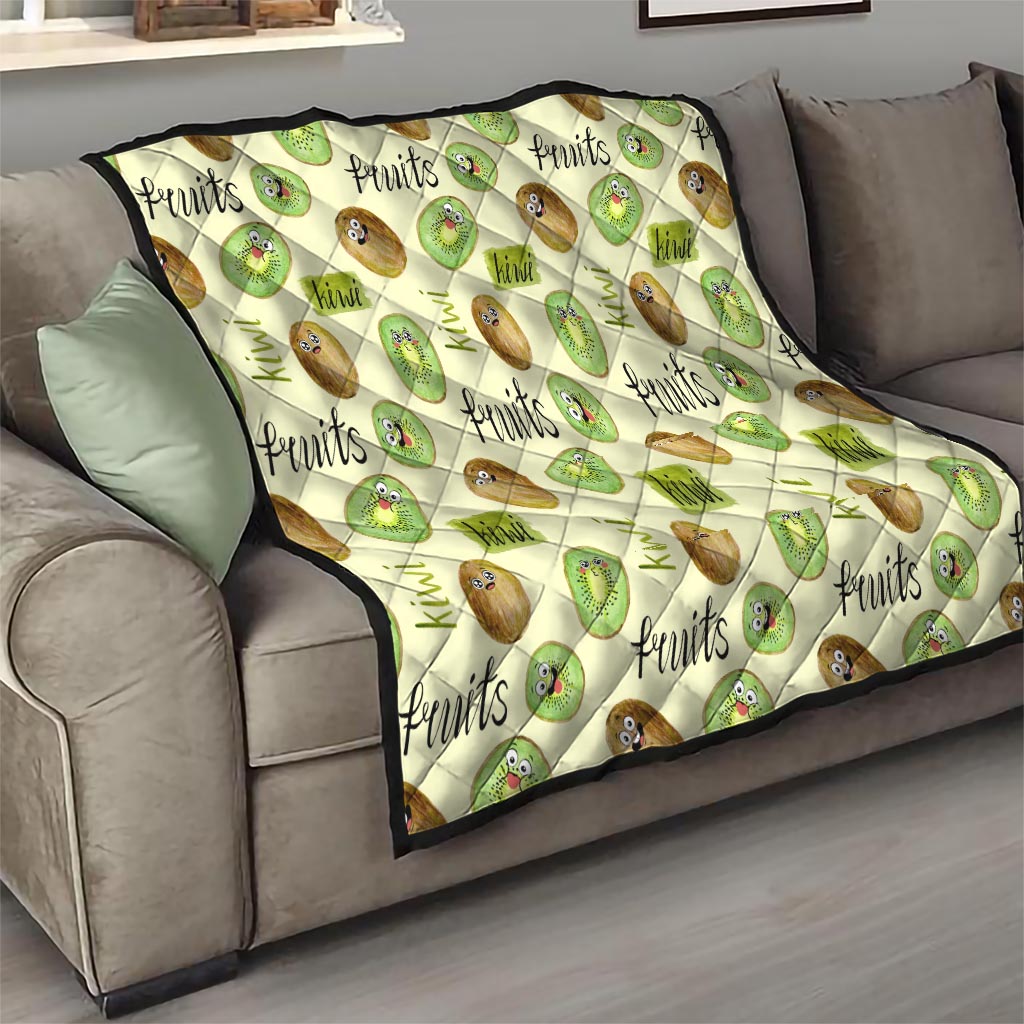 Kiwi Cute Humorous Quilt New Zealand Fruit DT02 - Polynesian Pride
