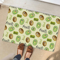 Kiwi Cute Humorous Rubber Doormat New Zealand Fruit