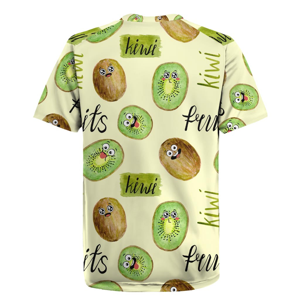 Kiwi Cute Humorous Rugby Jersey New Zealand Fruit