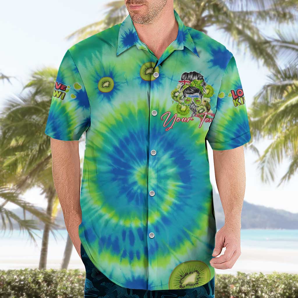 Just a Girl Who Loves Kiwis Hawaiian Shirt New Zealand Tie Dye DT02 - Polynesian Pride