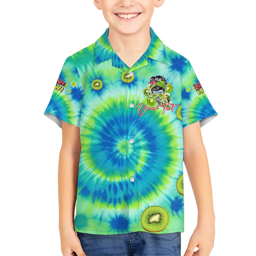 Just a Girl Who Loves Kiwis Hawaiian Shirt New Zealand Tie Dye DT02 - Polynesian Pride