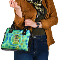Just a Girl Who Loves Kiwis Shoulder Handbag New Zealand Tie Dye DT02 - Polynesian Pride