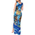 Hawaii Father's Day Tank Maxi Dress The Surfing Dad Polynesian Tattoo