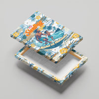 Hawaii Father's Day It's Surfing Time Canvas Wall Art Aloha Lā Makuakane