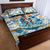 Hawaii Father's Day It's Surfing Time Quilt Bed Set Aloha Lā Makuakane