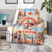 Hawaii Father's Day Blanket Hula With Dad DT02 - Polynesian Pride