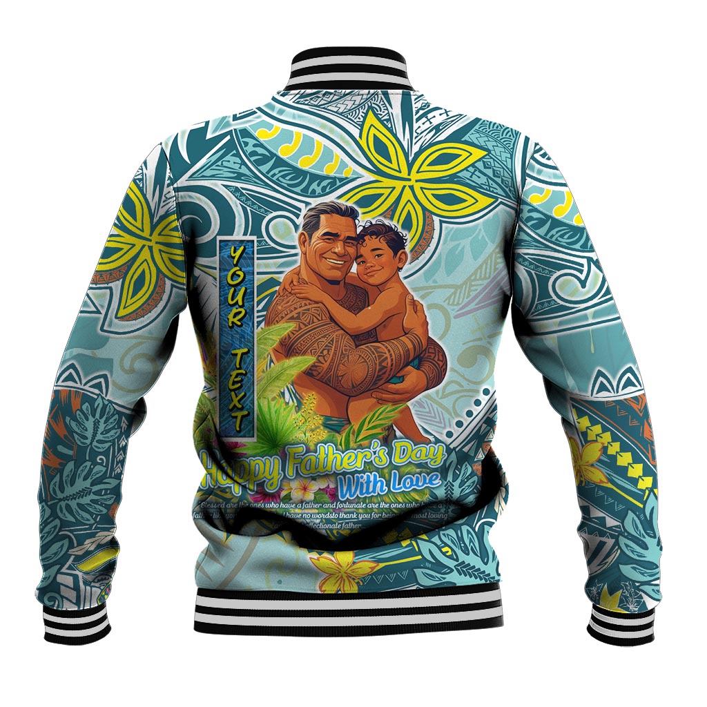 Palau Father's Day Polynesia Baseball Jacket Dad and Son DT02 - Polynesian Pride