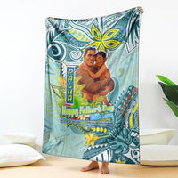 Palau Father's Day Polynesia Blanket Dad and Son DT02 - Polynesian Pride