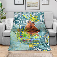 Palau Father's Day Polynesia Blanket Dad and Son DT02 - Polynesian Pride