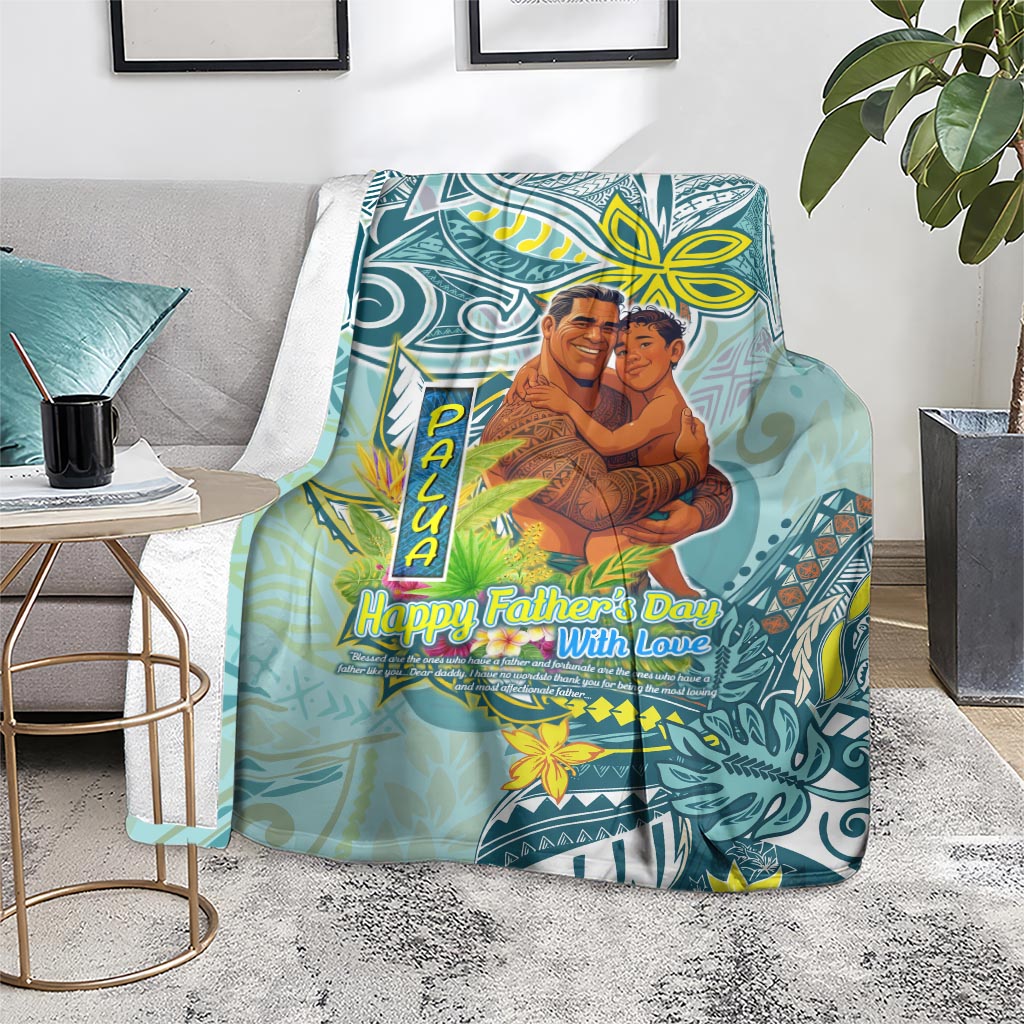 Palau Father's Day Polynesia Blanket Dad and Son DT02 - Polynesian Pride