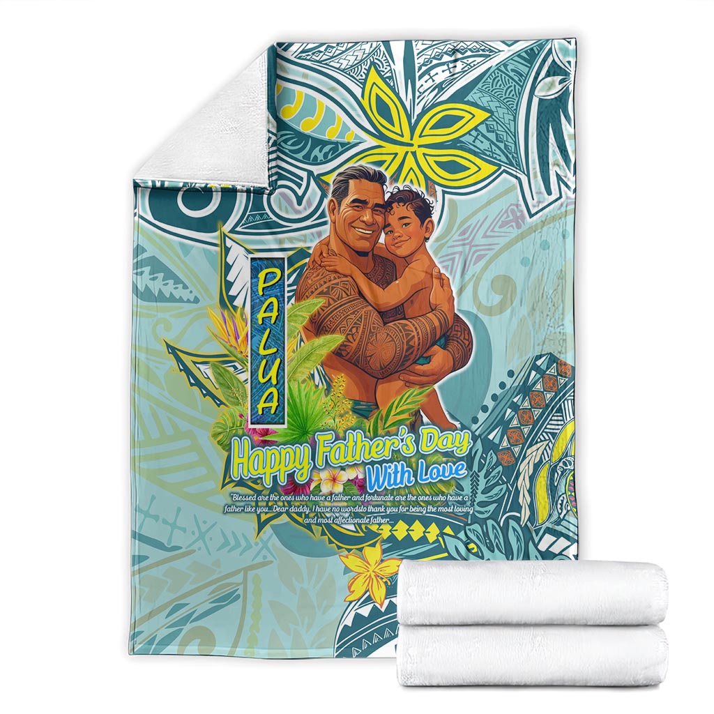 Palau Father's Day Polynesia Blanket Dad and Son DT02 - Polynesian Pride