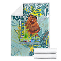 Palau Father's Day Polynesia Blanket Dad and Son DT02 - Polynesian Pride