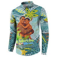 Palau Father's Day Polynesia Button Sweatshirt Dad and Son DT02 - Polynesian Pride