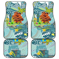 Palau Father's Day Polynesia Car Mats Dad and Son
