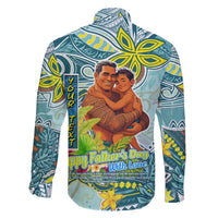 Palau Father's Day Polynesia Family Matching Puletasi and Hawaiian Shirt Dad and Son DT02 - Polynesian Pride