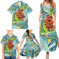 Palau Father's Day Polynesia Family Matching Summer Maxi Dress and Hawaiian Shirt Dad and Son DT02 - Polynesian Pride