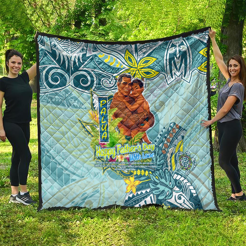 Palau Father's Day Polynesia Quilt Dad and Son DT02 - Polynesian Pride