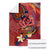 Happy Father's Day French Polynesia Blanket Family Turtle Hibiscus