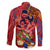 Happy Father's Day French Polynesia Family Matching Summer Maxi Dress and Hawaiian Shirt Family Turtle Hibiscus