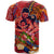 Happy Father's Day French Polynesia T Shirt Family Turtle Hibiscus