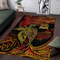 Papua New Guinea 50th Independence Day Area Rug Culture Spirit and Sovereignty DT02 Art - Polynesian Pride