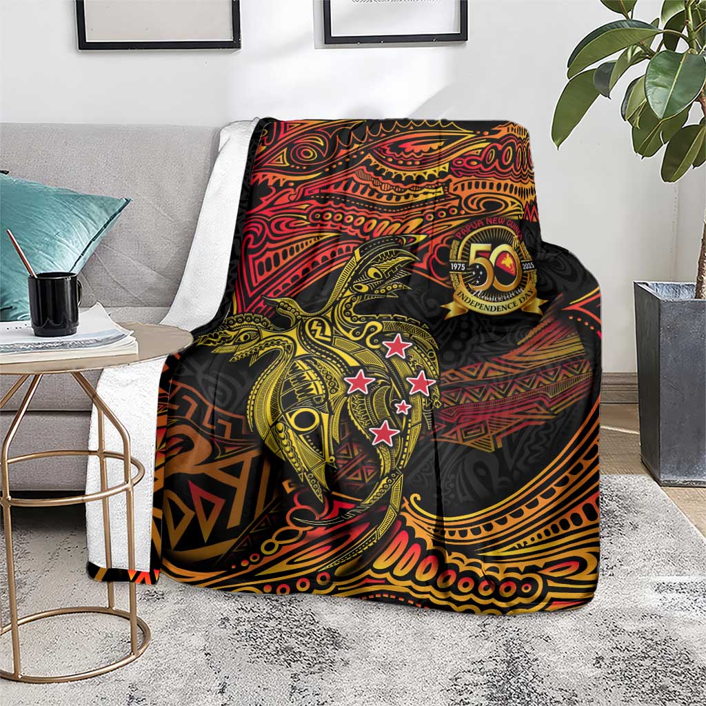 Papua New Guinea 50th Independence Day Blanket Culture Spirit and Sovereignty DT02 - Polynesian Pride