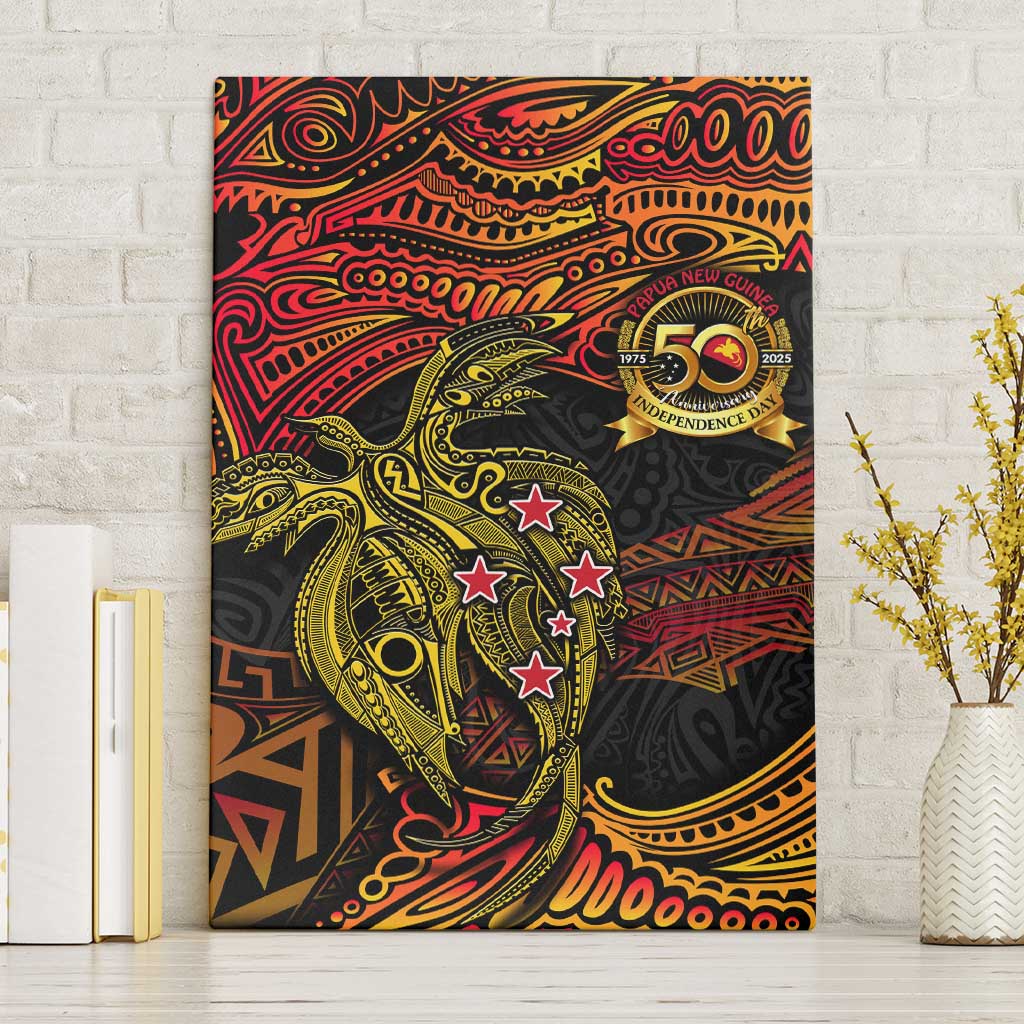 Papua New Guinea 50th Independence Day Canvas Wall Art Culture Spirit and Sovereignty DT02 Without Frame Art - Polynesian Pride
