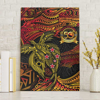 Papua New Guinea 50th Independence Day Canvas Wall Art Culture Spirit and Sovereignty DT02 Without Frame Art - Polynesian Pride