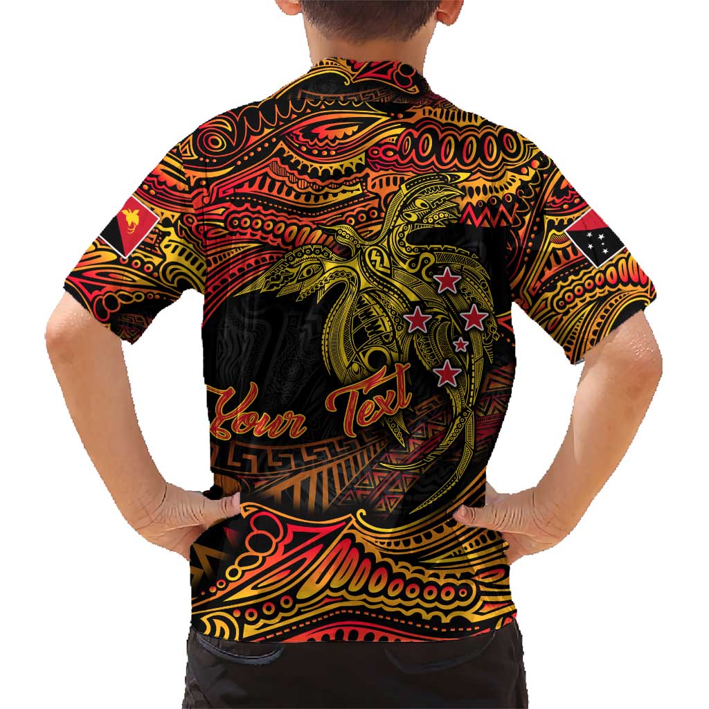 Papua New Guinea 50th Independence Day Family Matching Short Sleeve Bodycon Dress and Hawaiian Shirt Culture Spirit and Sovereignty DT02 - Polynesian Pride