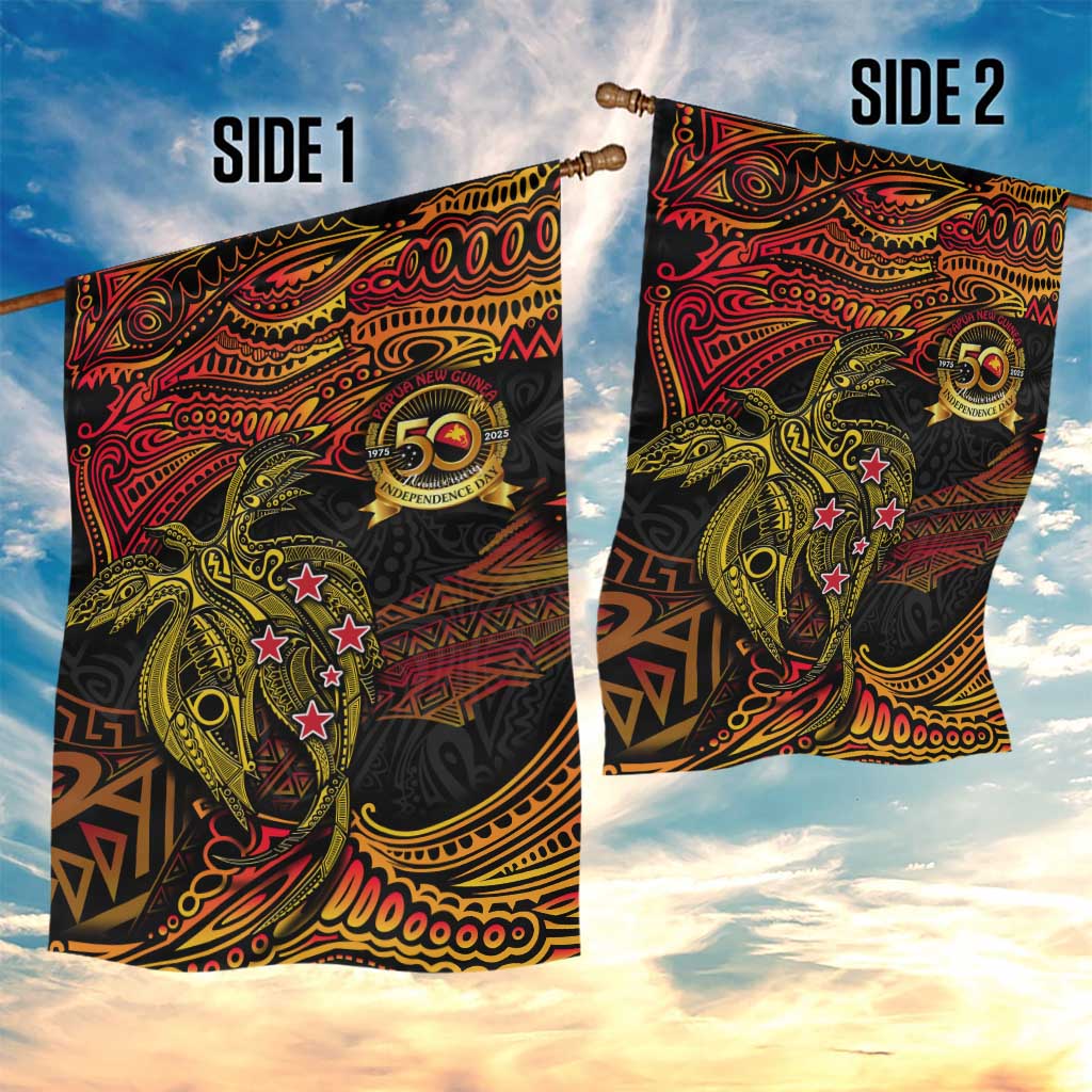 Papua New Guinea 50th Independence Day Garden Flag Culture Spirit and Sovereignty DT02 - Polynesian Pride