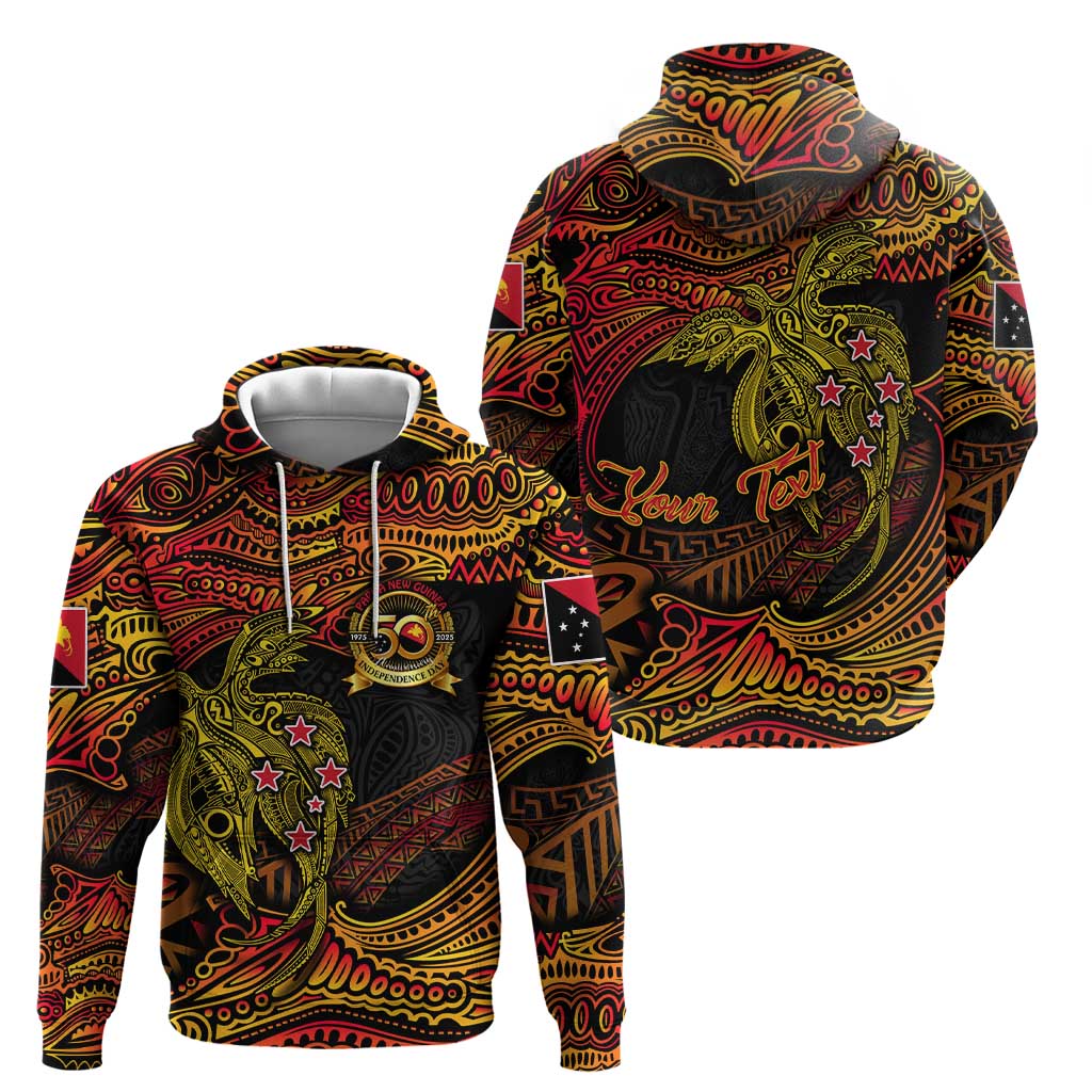Papua New Guinea 50th Independence Day Hoodie Culture Spirit and Sovereignty