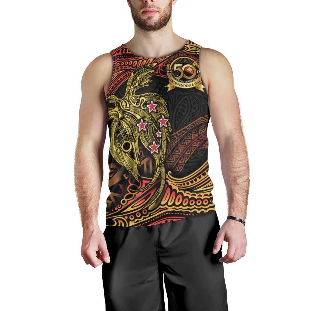 Papua New Guinea 50th Independence Day Men Tank Top Culture Spirit and Sovereignty