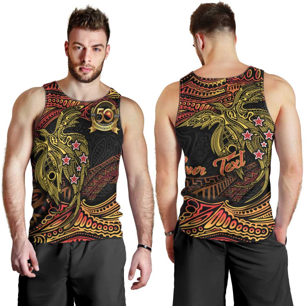 Papua New Guinea 50th Independence Day Men Tank Top Culture Spirit and Sovereignty