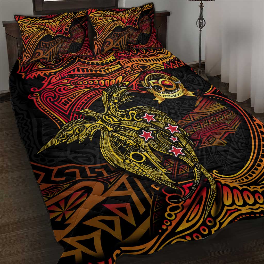 Papua New Guinea 50th Independence Day Quilt Bed Set Culture Spirit and Sovereignty DT02 Art - Polynesian Pride
