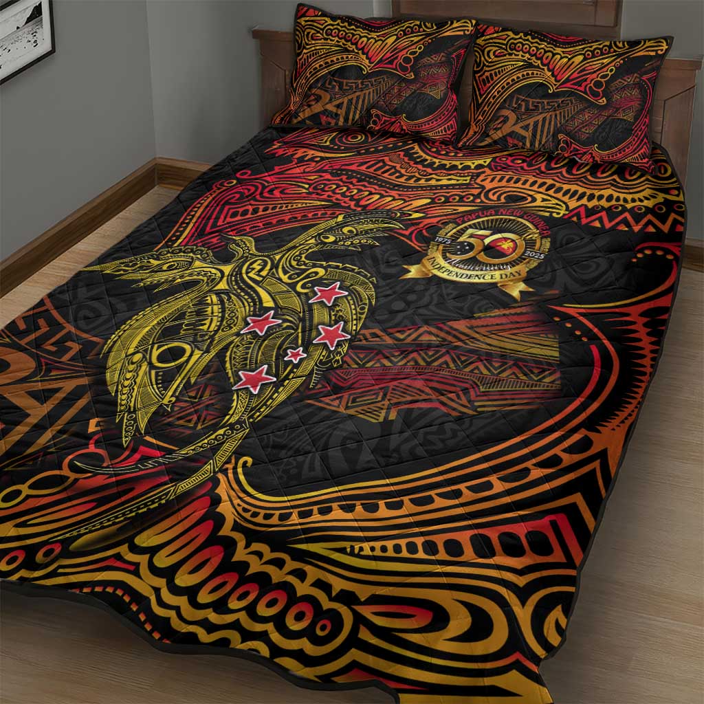 Papua New Guinea 50th Independence Day Quilt Bed Set Culture Spirit and Sovereignty DT02 - Polynesian Pride