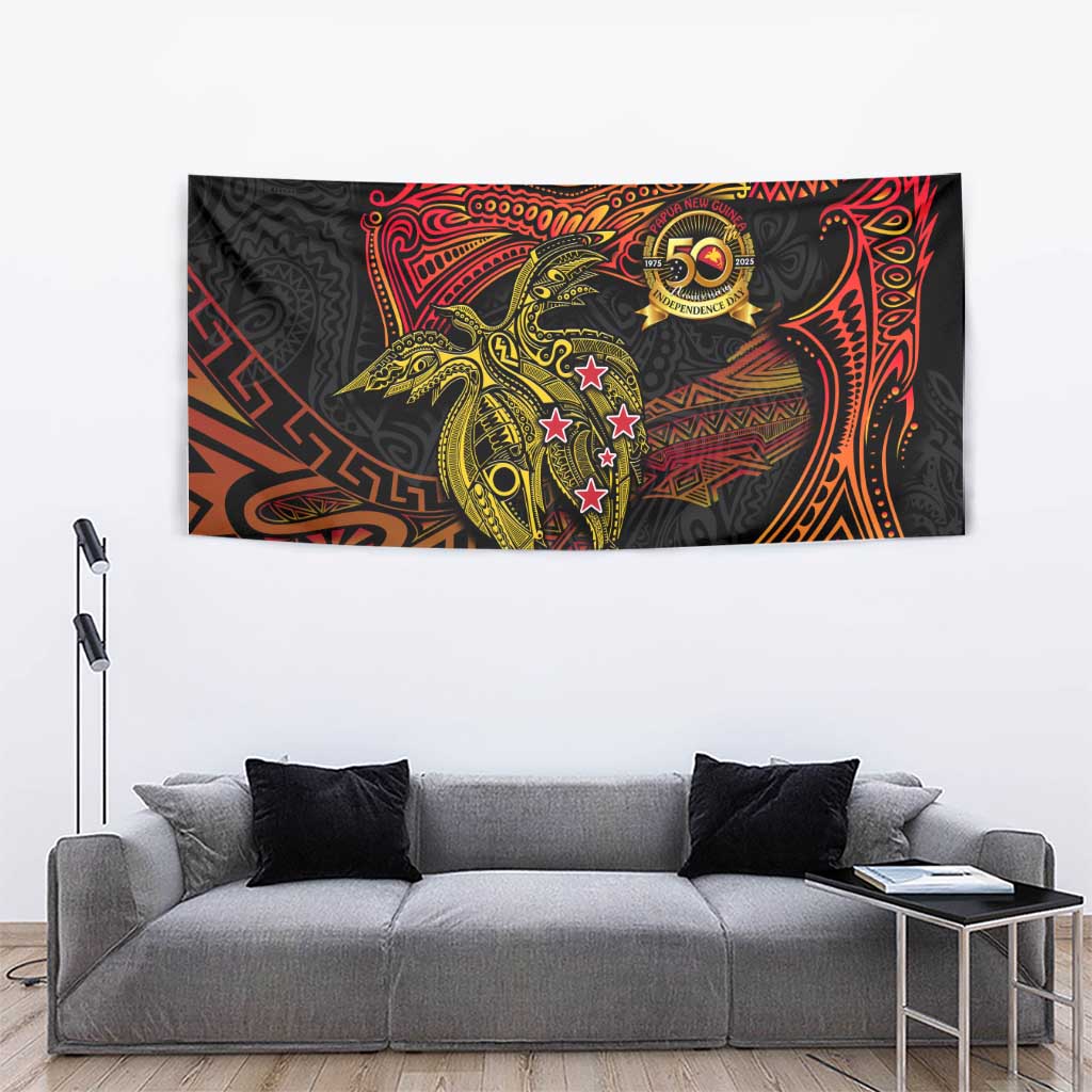Papua New Guinea 50th Independence Day Tapestry Culture Spirit and Sovereignty DT02 - Polynesian Pride