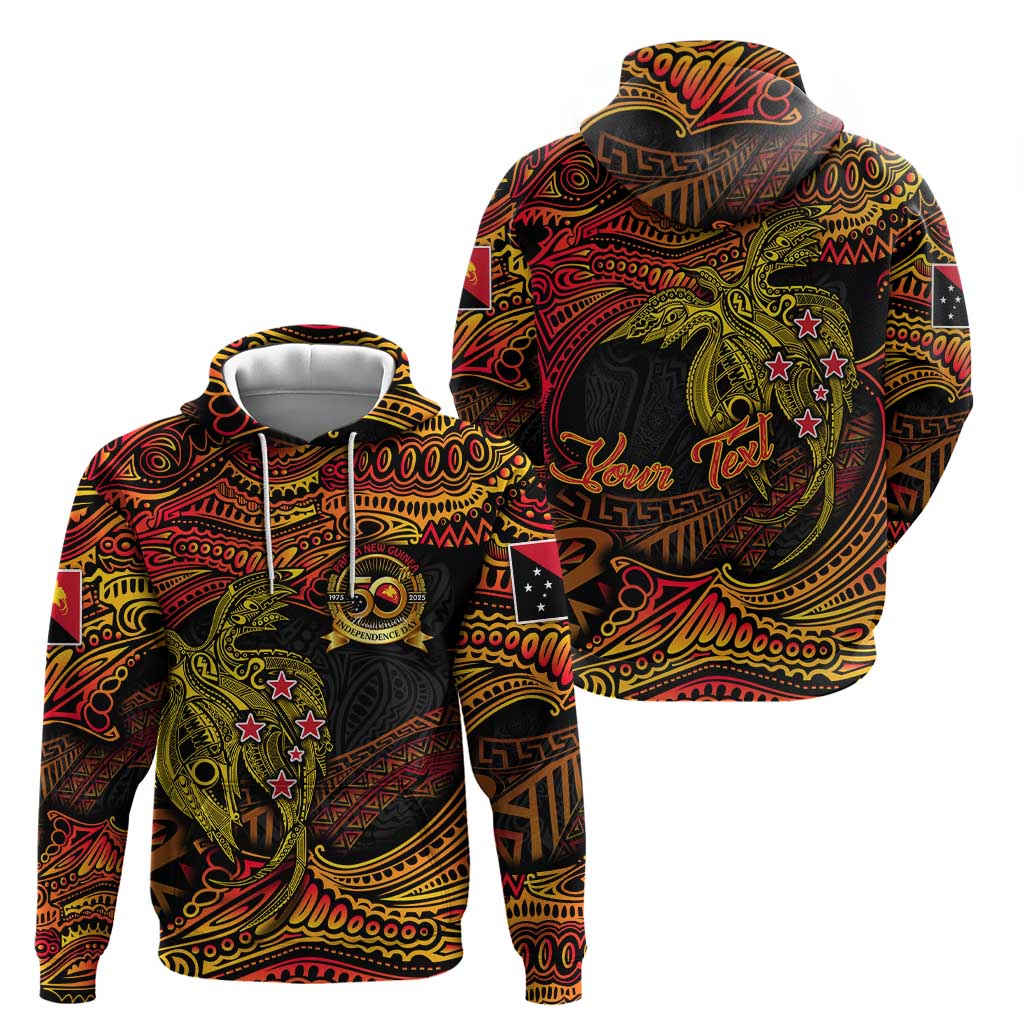 Papua New Guinea 50th Independence Day Zip Hoodie Culture Spirit and Sovereignty