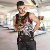 PNG 1975 - 2025 Men Tank Top Papua New Guinea 50th Independence Anniversary