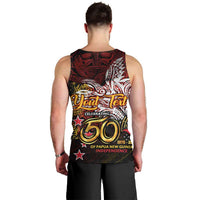 PNG 1975 - 2025 Men Tank Top Papua New Guinea 50th Independence Anniversary