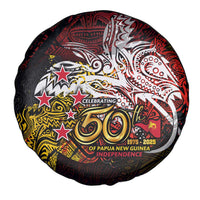 PNG 1975 - 2025 Spare Tire Cover Papua New Guinea 50th Independence Anniversary DT02 - Polynesian Pride