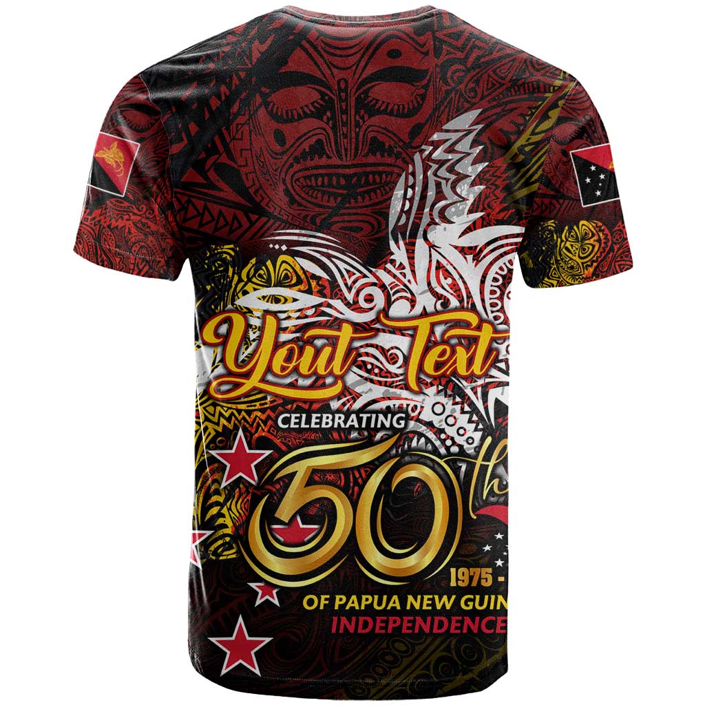 PNG 1975 - 2025 T Shirt Papua New Guinea 50th Independence Anniversary DT02 - Polynesian Pride