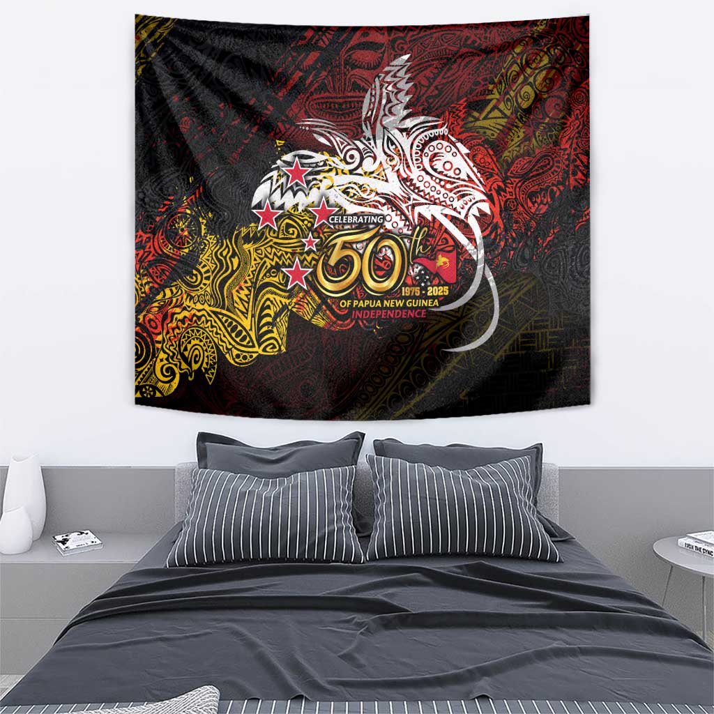 PNG 1975 - 2025 Tapestry Papua New Guinea 50th Independence Anniversary DT02 - Polynesian Pride