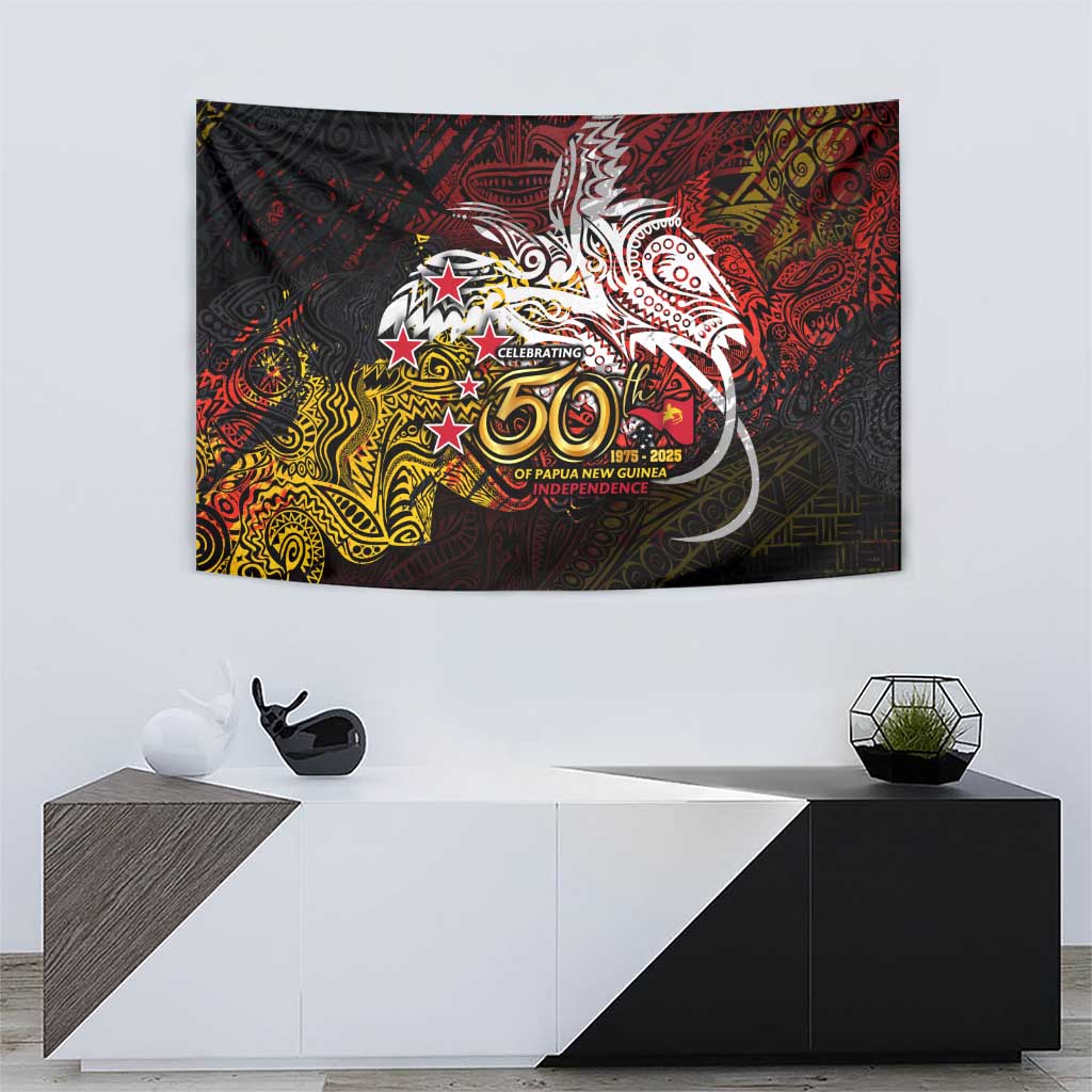 PNG 1975 - 2025 Tapestry Papua New Guinea 50th Independence Anniversary DT02 - Polynesian Pride