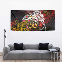 PNG 1975 - 2025 Tapestry Papua New Guinea 50th Independence Anniversary DT02 - Polynesian Pride