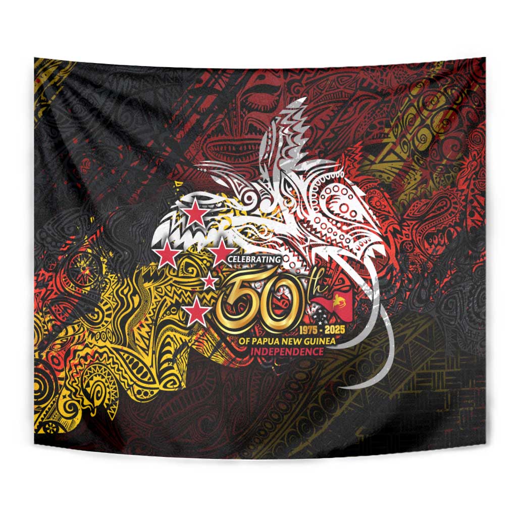 PNG 1975 - 2025 Tapestry Papua New Guinea 50th Independence Anniversary DT02 - Polynesian Pride