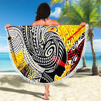 Papua New Guinea 50th Independence Day Beach Blanket Celebrate Our History, Inspire Our Future DT02 - Polynesian Pride