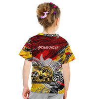 Papua New Guinea 50th Independence Day Kid T Shirt Celebrate Our History, Inspire Our Future DT02 - Polynesian Pride